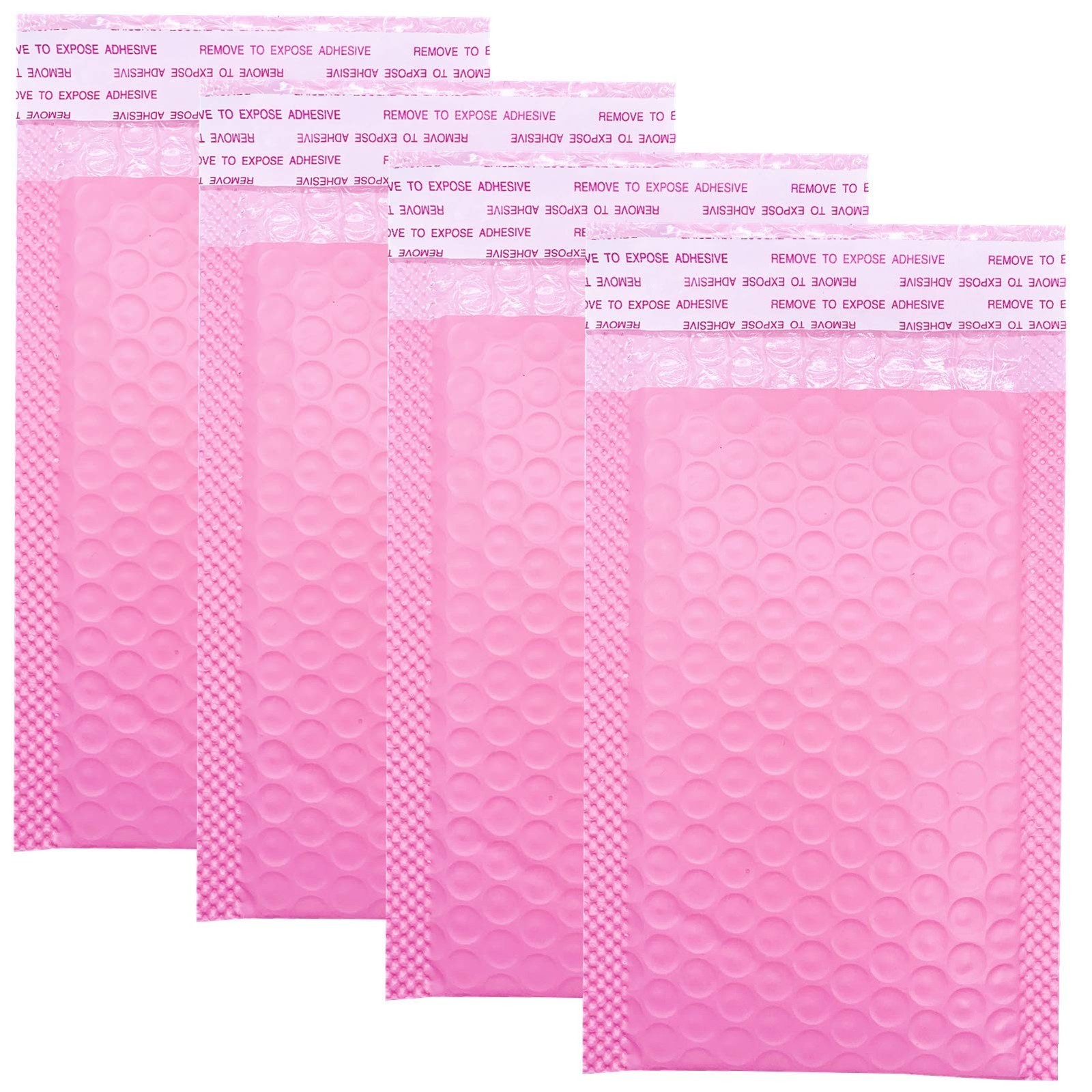 Small Bubble Mailers 3.5X5.9 Inch 12 Pack (Pink) | Poly ,Thicken ,Padded Self...