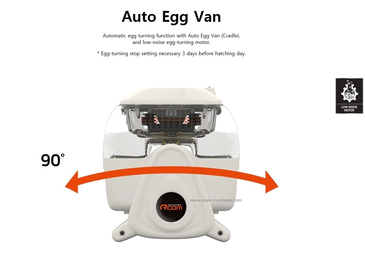 Rcom King Suro 20 Incubator Egg Van Kit - New