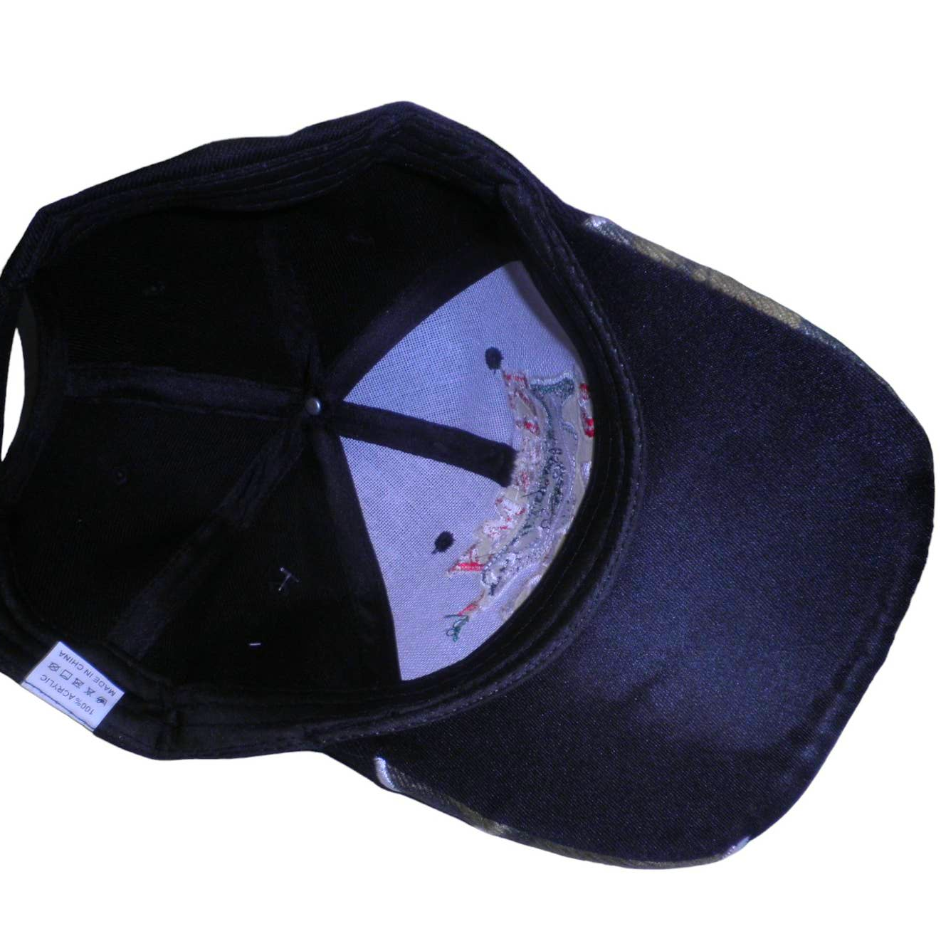 Embroidered Kiss My BASS Fishing Baseball Cap, Black, Strapback, Trucker Hat