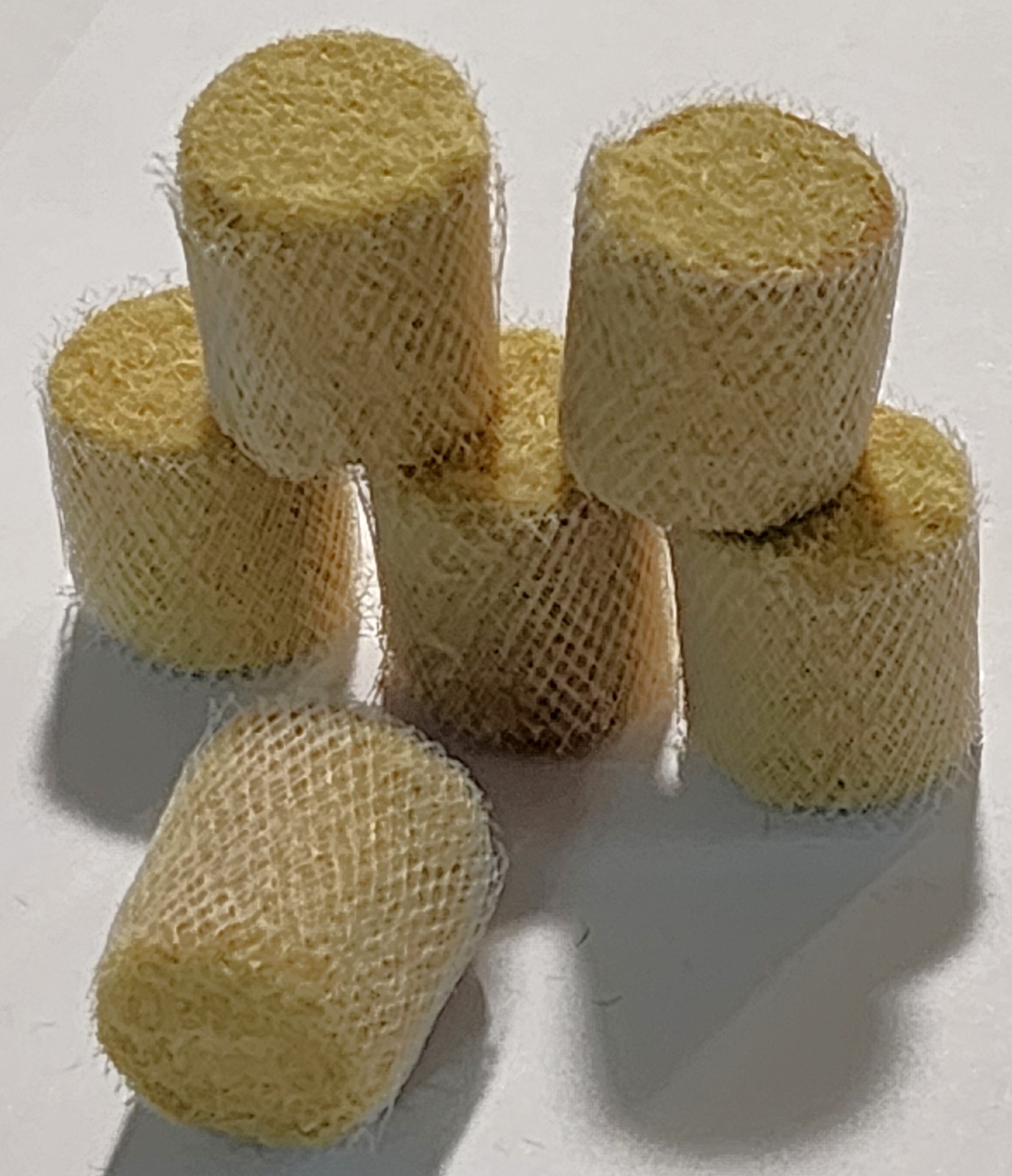 1/64 6 Pack of Custom 4' Net Wrapped Straw Bales