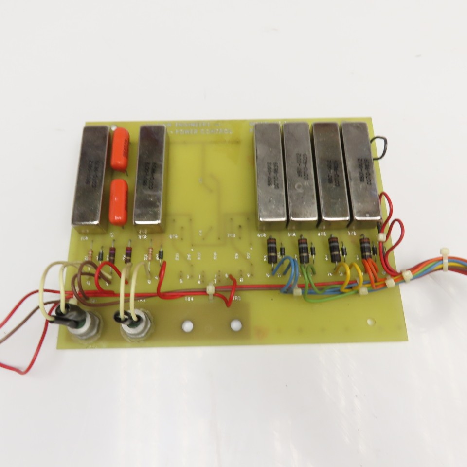 K.J. Law Engineers M900 PC060871 900E129 Relays-Power Control Circuit Board