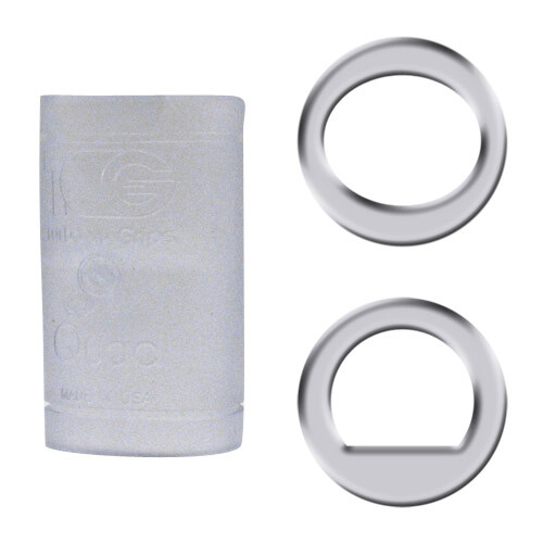 (10 Pack) Turbo Grips Bowling Finger Inserts Quad Classic Clear Choose size!