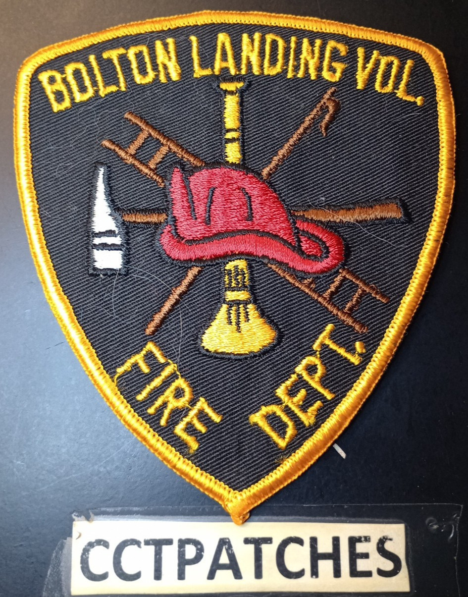 BOLTON LANDING, NEW YORK VOLUNTEER FIRE DEPARTMENT PATCH