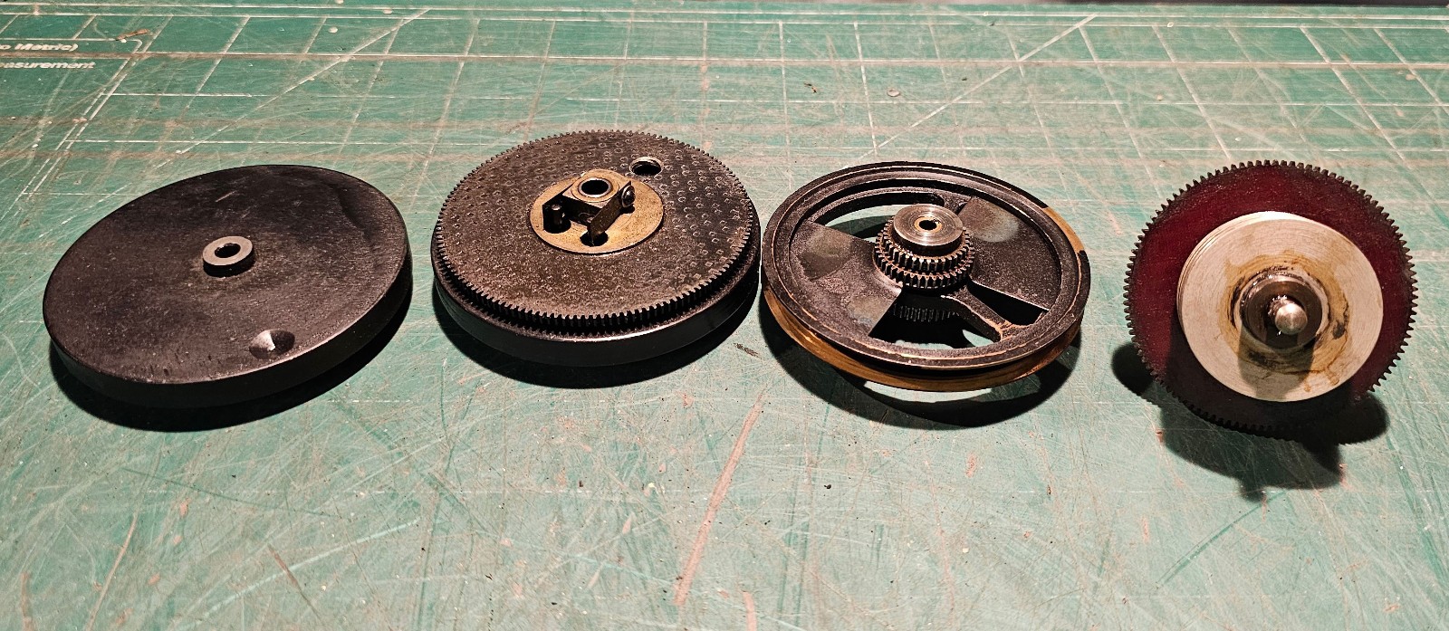 1940s Victor Animatophone Projector 40 Type 13 Parts - 4 Wheels