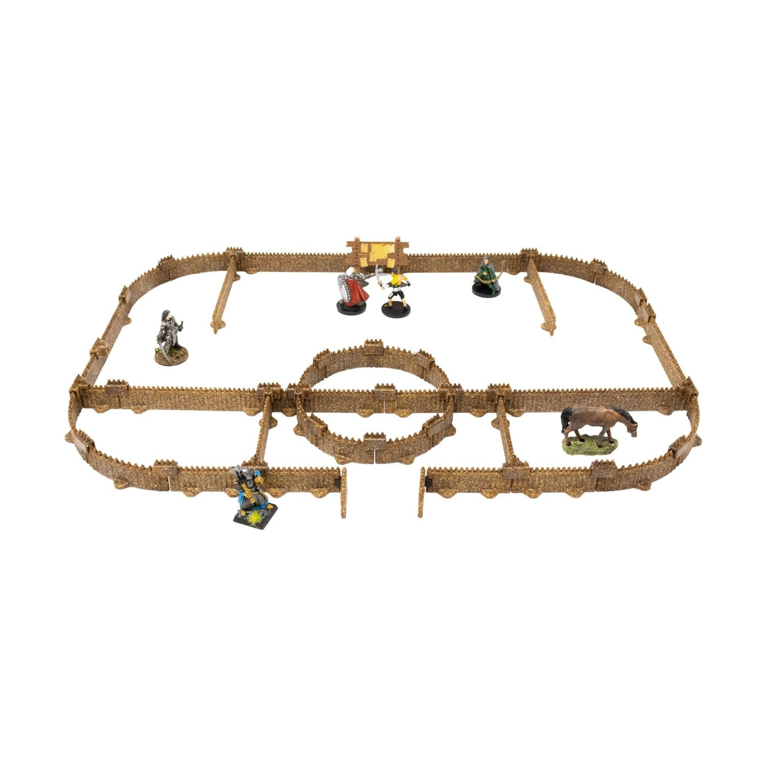 Dirt Cheap Dungeons Terrain Palisades Kit New