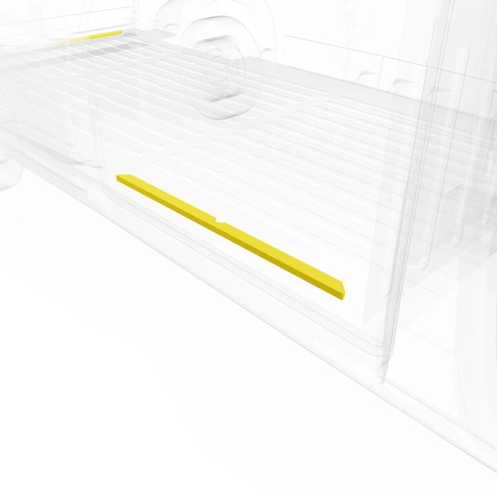 Legend Fleet Steel Floor Threshold Set | ProMaster (all WB lengths)