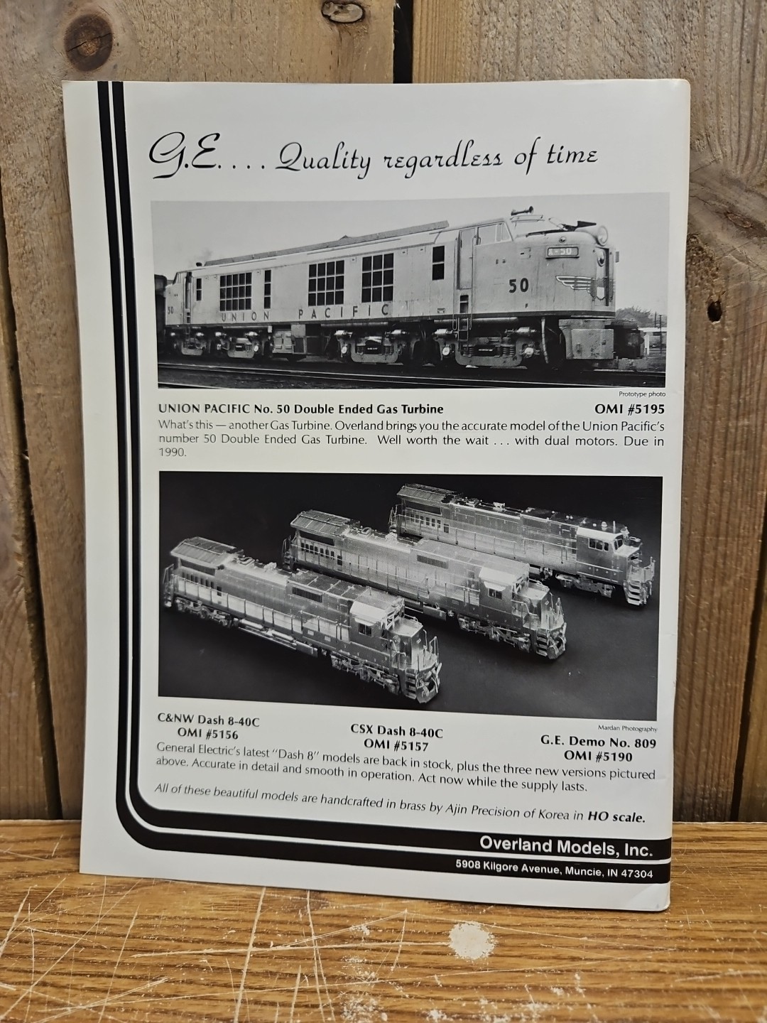 Vintage Mainline Modeler Magazine January 1990