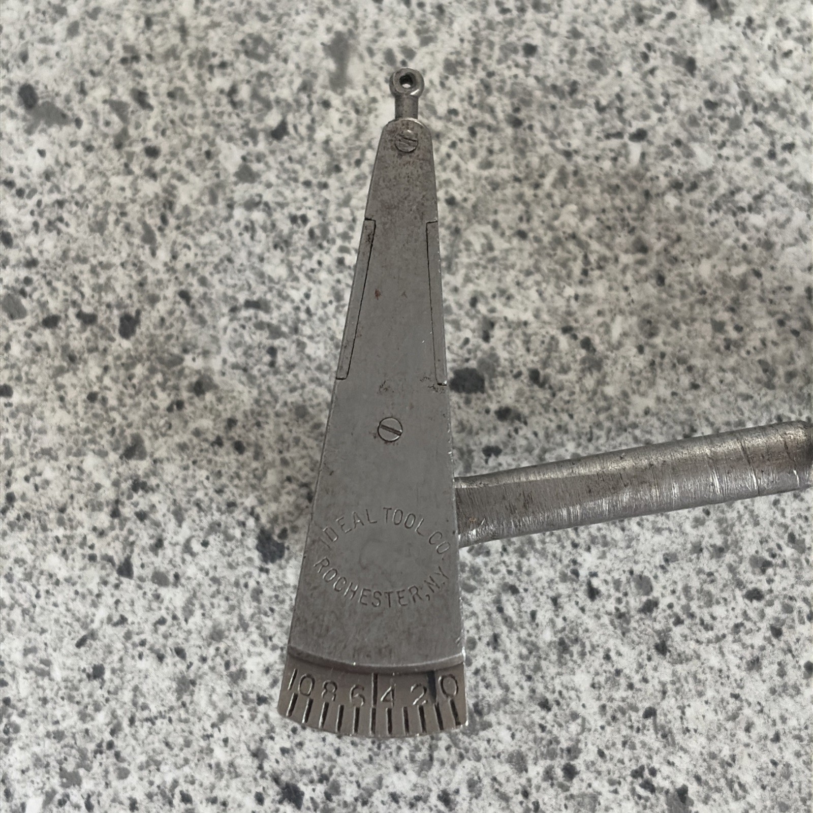 Ideal Tool Co. Test Indicator Vintage Good Condition 