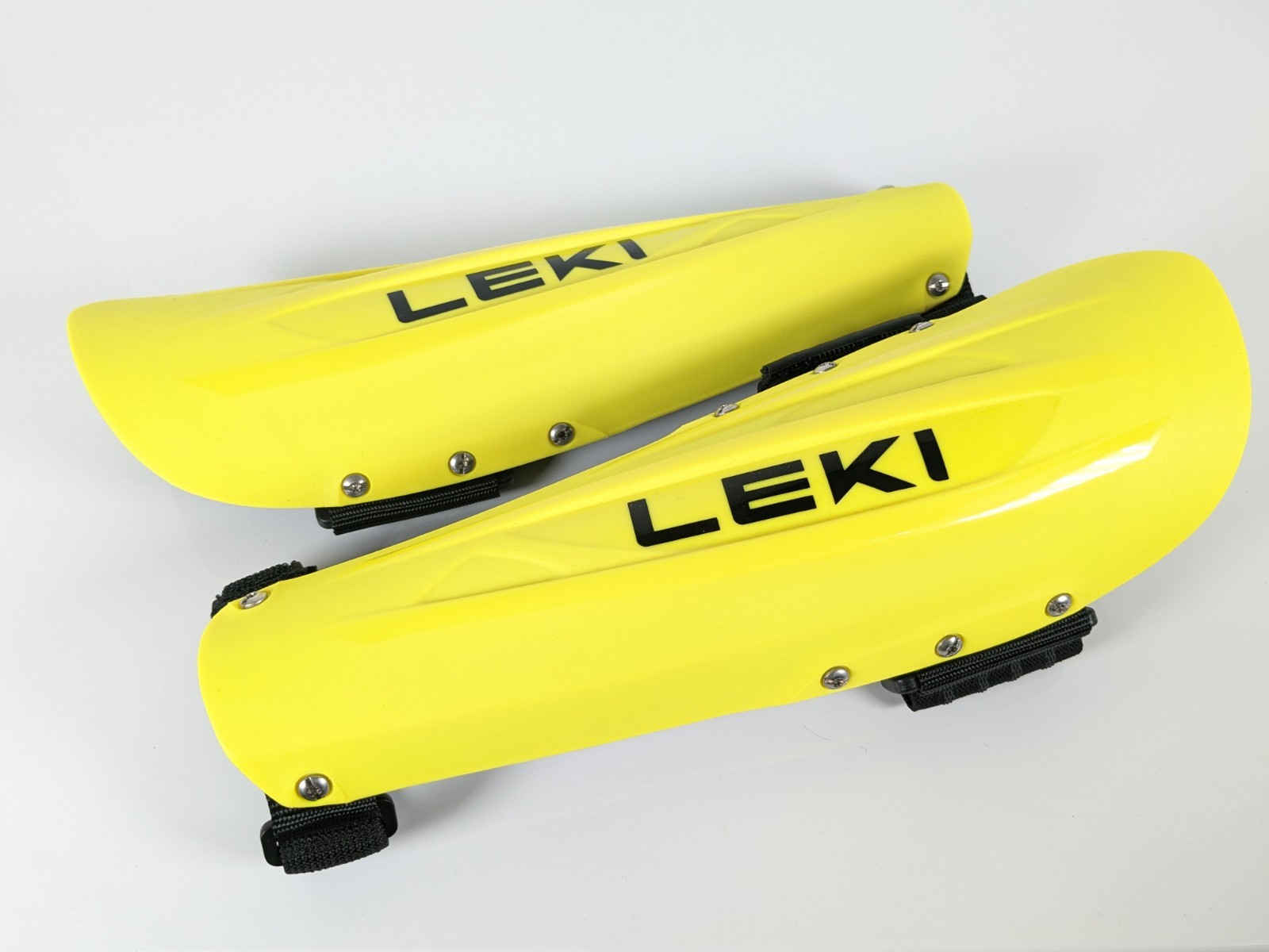 New Pair L/R Leki Forearm Guard Ski Protector Yellow LK-3650000121 3650000121