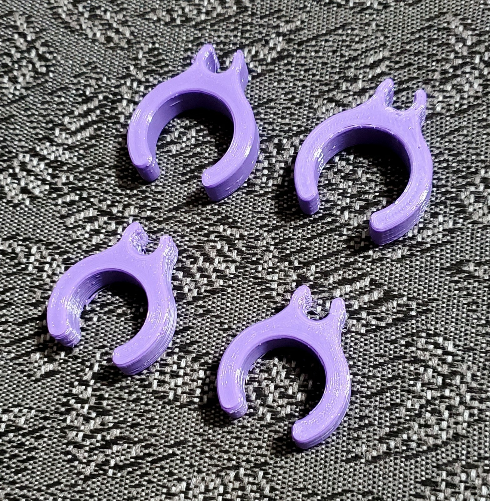 PURPL Equinox 600/800 Coil Cable Clips GEN3 - Lot of 4 (Snake Skinz Compatible)