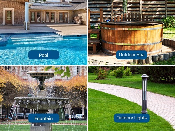 DEWENWILS Pool Pump Timer, Outdoor Smart WiFi Box On/Off Automatically