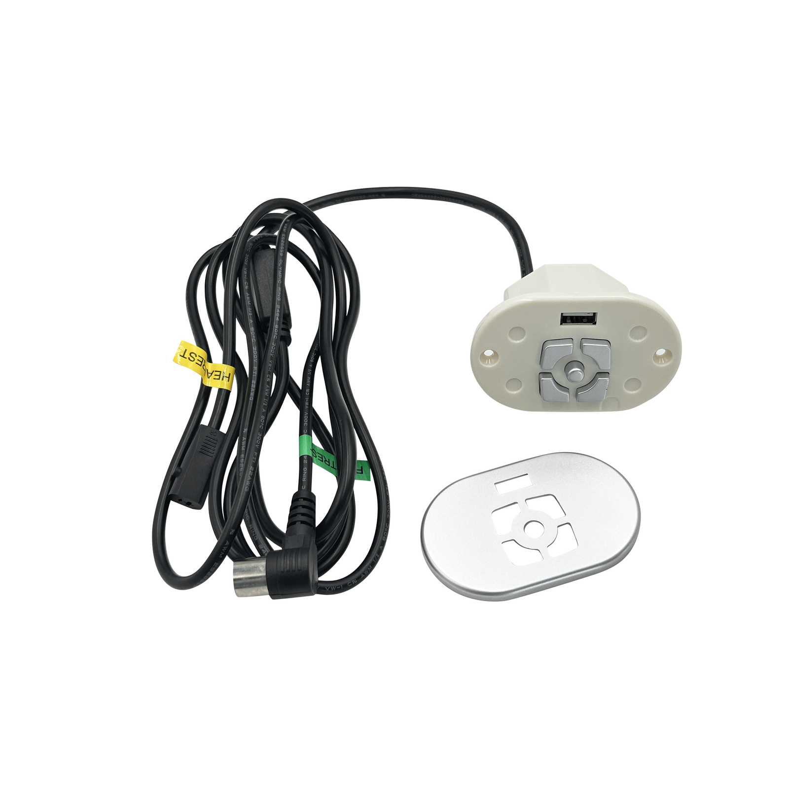 Power Recliner 5 Button Switch Hand Control 23300131X000 for Lift Chair with USB
