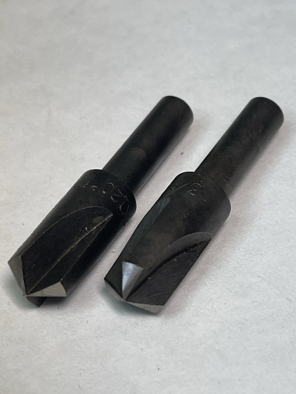 N 3/8x120°x1/4” 3-FLUTE 1.75" OAL HIGH SPEED STEEL COUNTERSINK Qty.2 (26MY162)