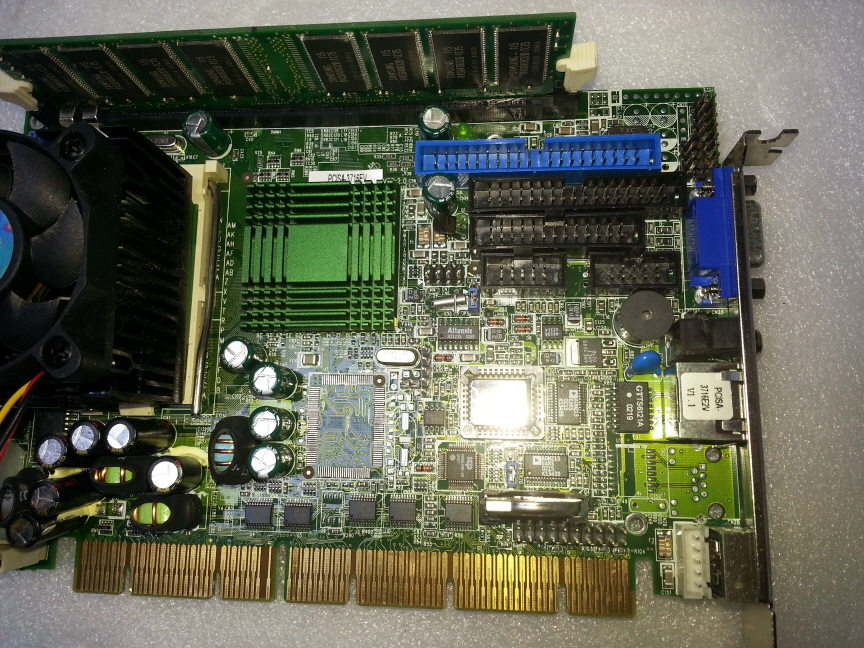 PCISA-3716E2V V1.1 SINGLE BOARD COMPUTER WORKING TESTED