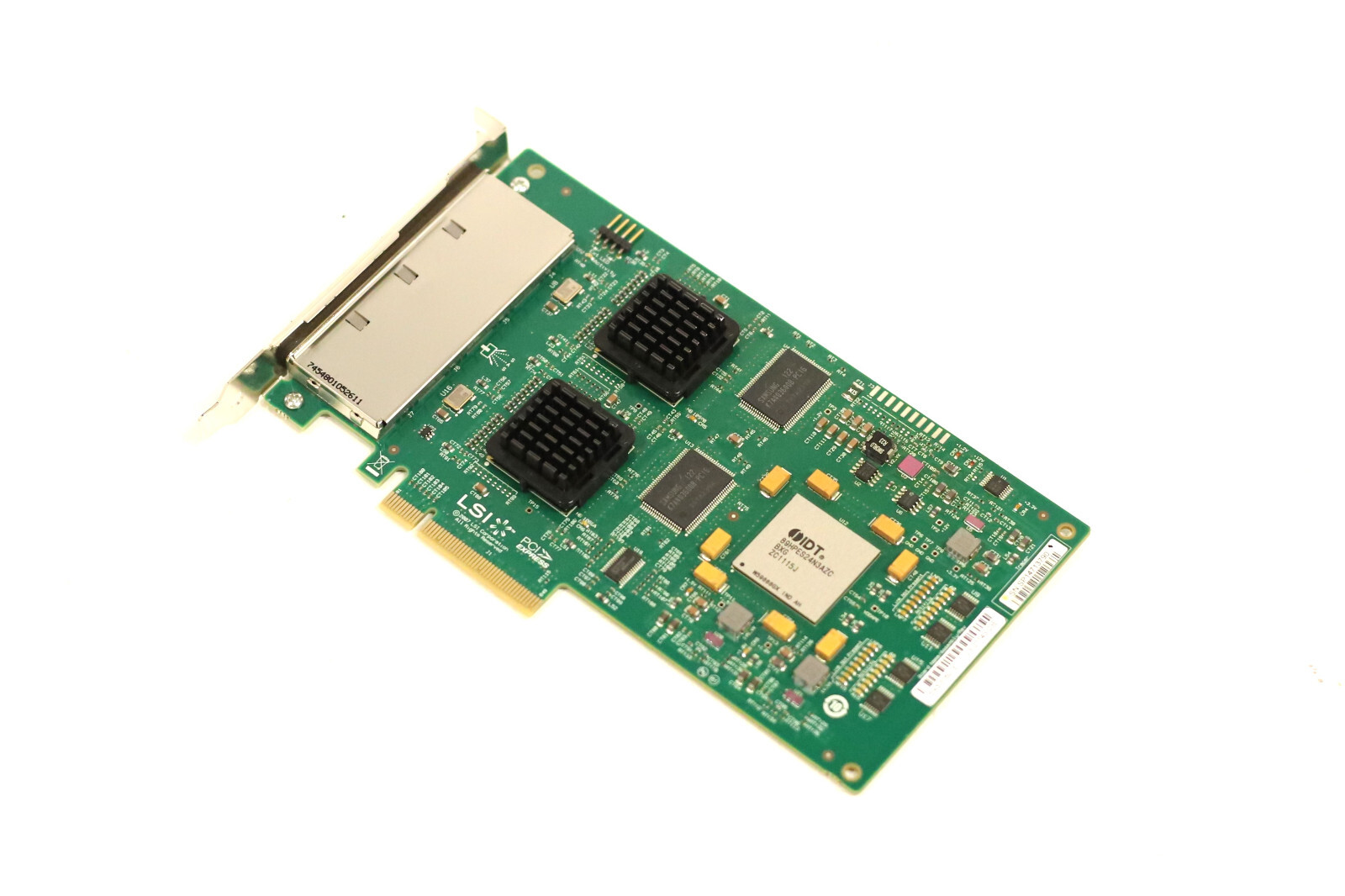 LSI SAS31601E 3Gb/s 16-Port PCIe x8 SAS RAID Controller P/N: L3-01143-03E Tested