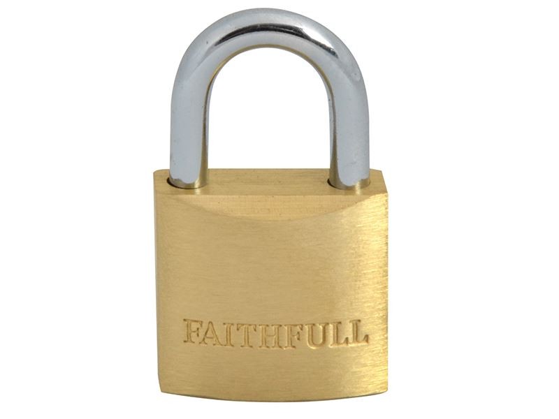 Faithfull - Serrure en laiton 25mm