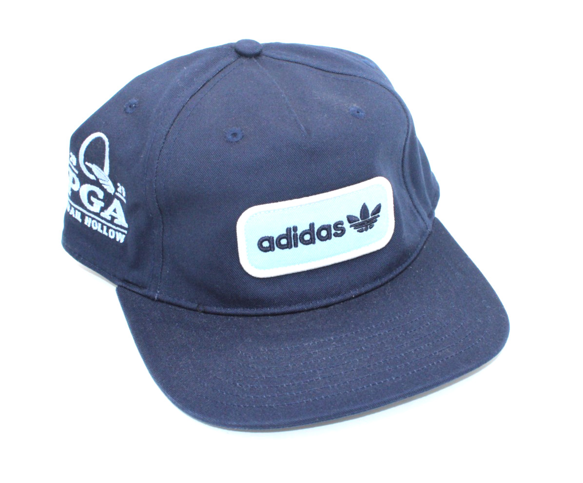 Adidas Quail Hollow PGA Championship 2025 Navy Blue Golf Hat Cap PGA Tour Patch