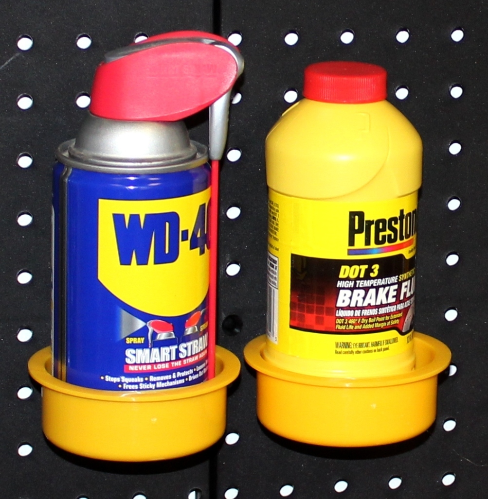 Pro 75 Peg Hook Kit & Bins - Shelf Hanger Garage Storage Pegboard Hanging Set
