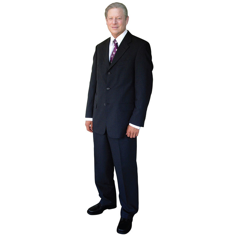 AL GORE U. S. Vice President CARDBOARD CUTOUT Standup Standee Poster FREE SHIP