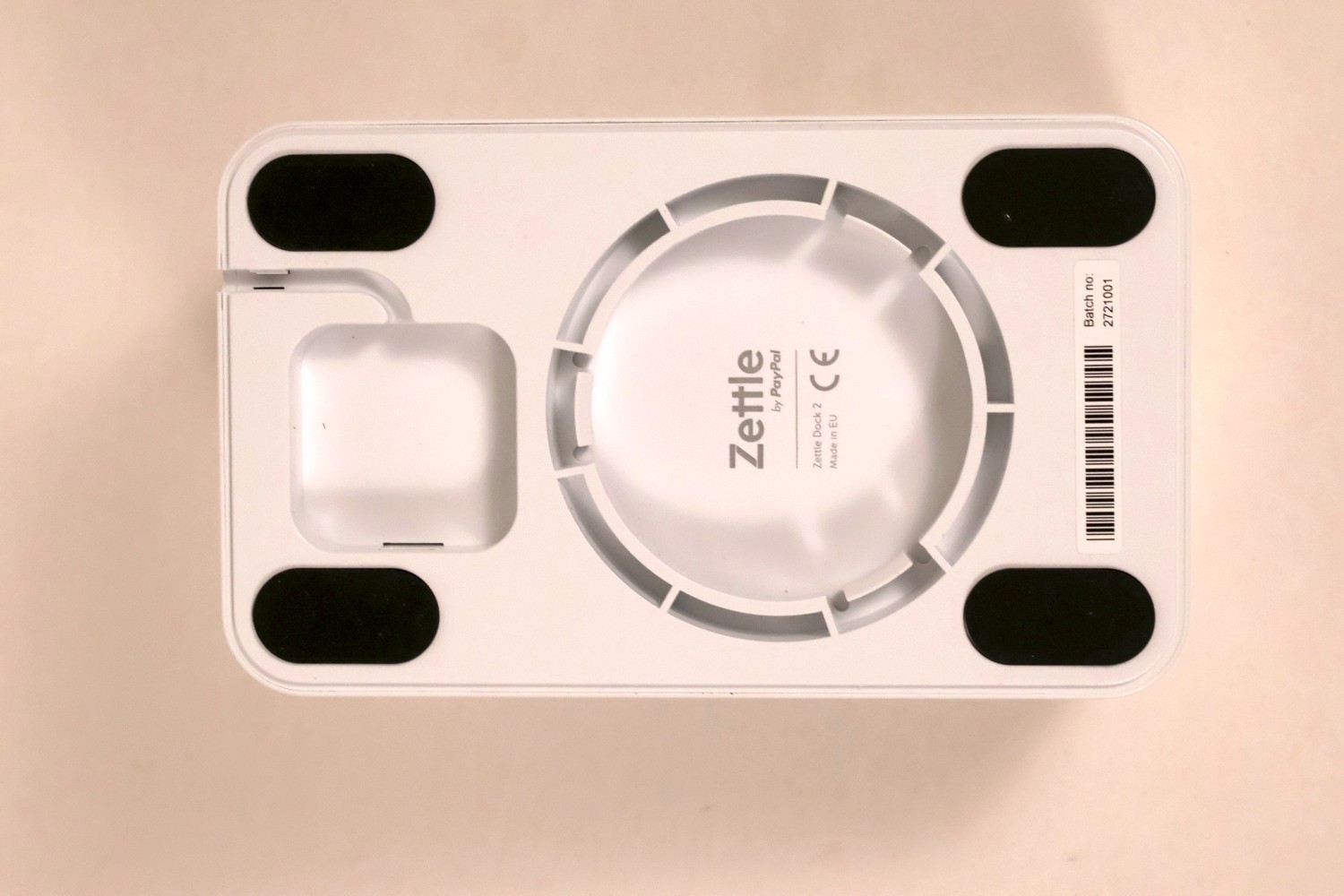 Zettle Dock 2 by Paypal - White -Used - Tested Good