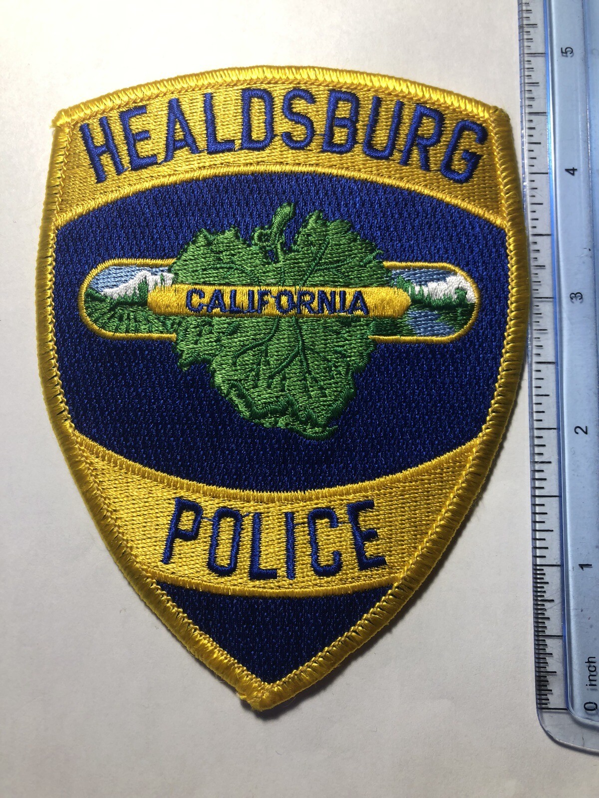 Healdsburg California Police Patch