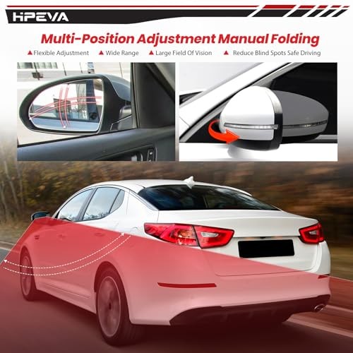 2014 2015 Left Driver Side Mirror Rear Door View Mirror Left Driver-8pins