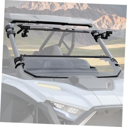 3-IN-1 Flip Up Windshield for Polaris RZR PRO XP/S 4 2025+ Accessories, 1/5"