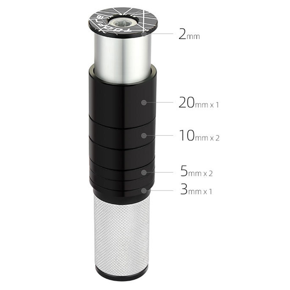 New Practical Stem Extender Bike Fork Stem Extension Road Bikes Adapter