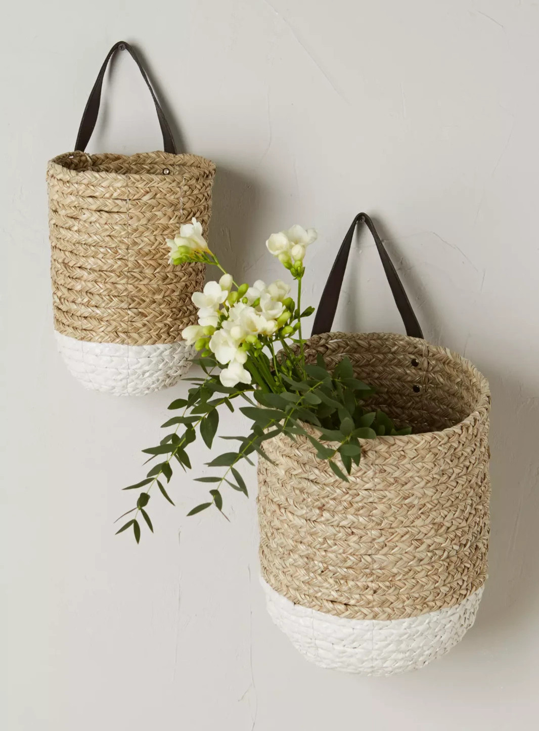 SOLD OUT Anthropologie HOME Wall Decor BRAIDED HANGING BASKET Storage/Flower NWT