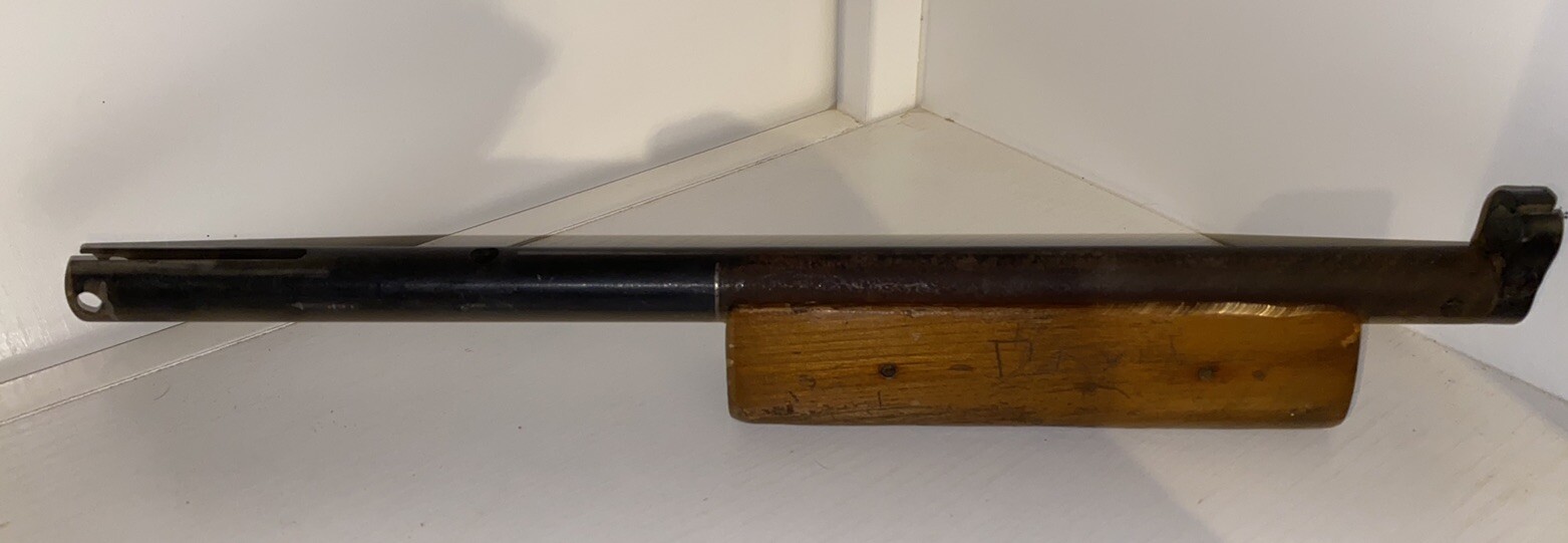 Vtg Gun Part Rifle BB Parts Or Repair Barrel Wood Metal Unbranded Daisy