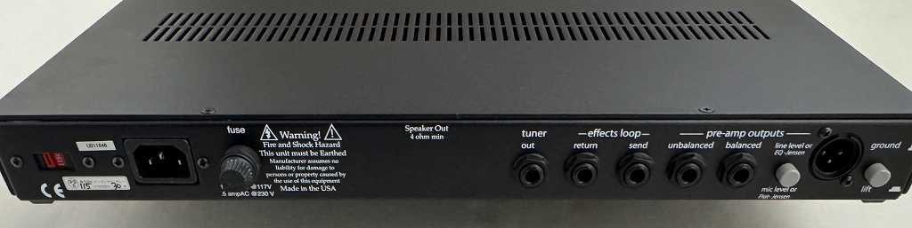 Demeter Amplification HBP1 Tube Bass Preamp Used Clean Condition