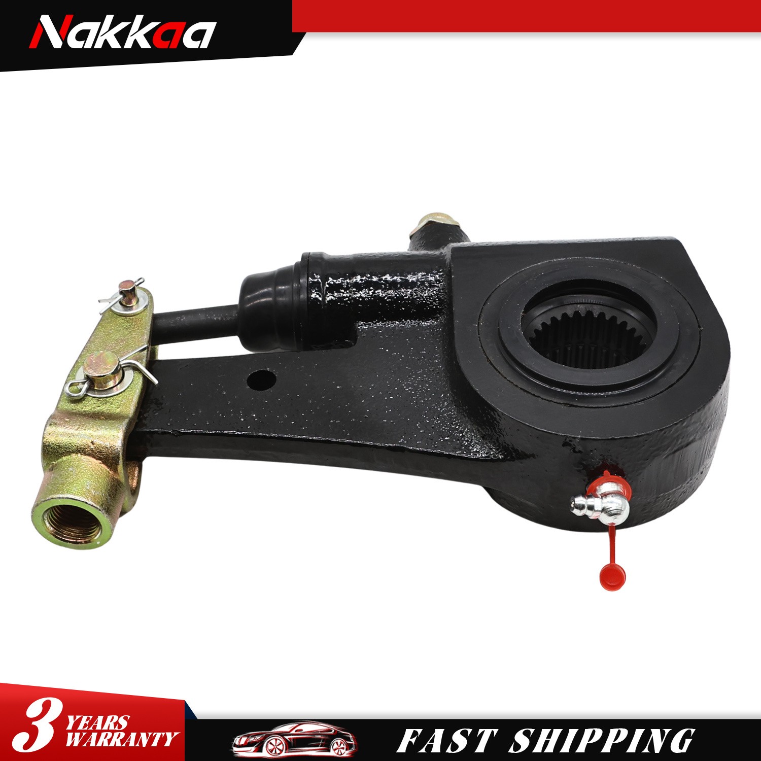 E11402 1.5" x 28 Spline 6" Automatic slack adjuster for Meritor R801074 R803112