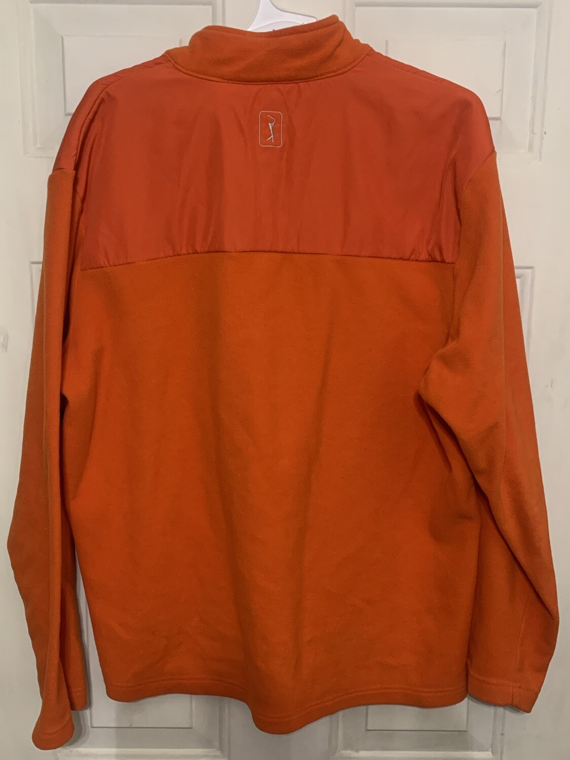 PGA TOUR MENS LARGE SWEATER PULLOVER LONG SLEEVE. Orange