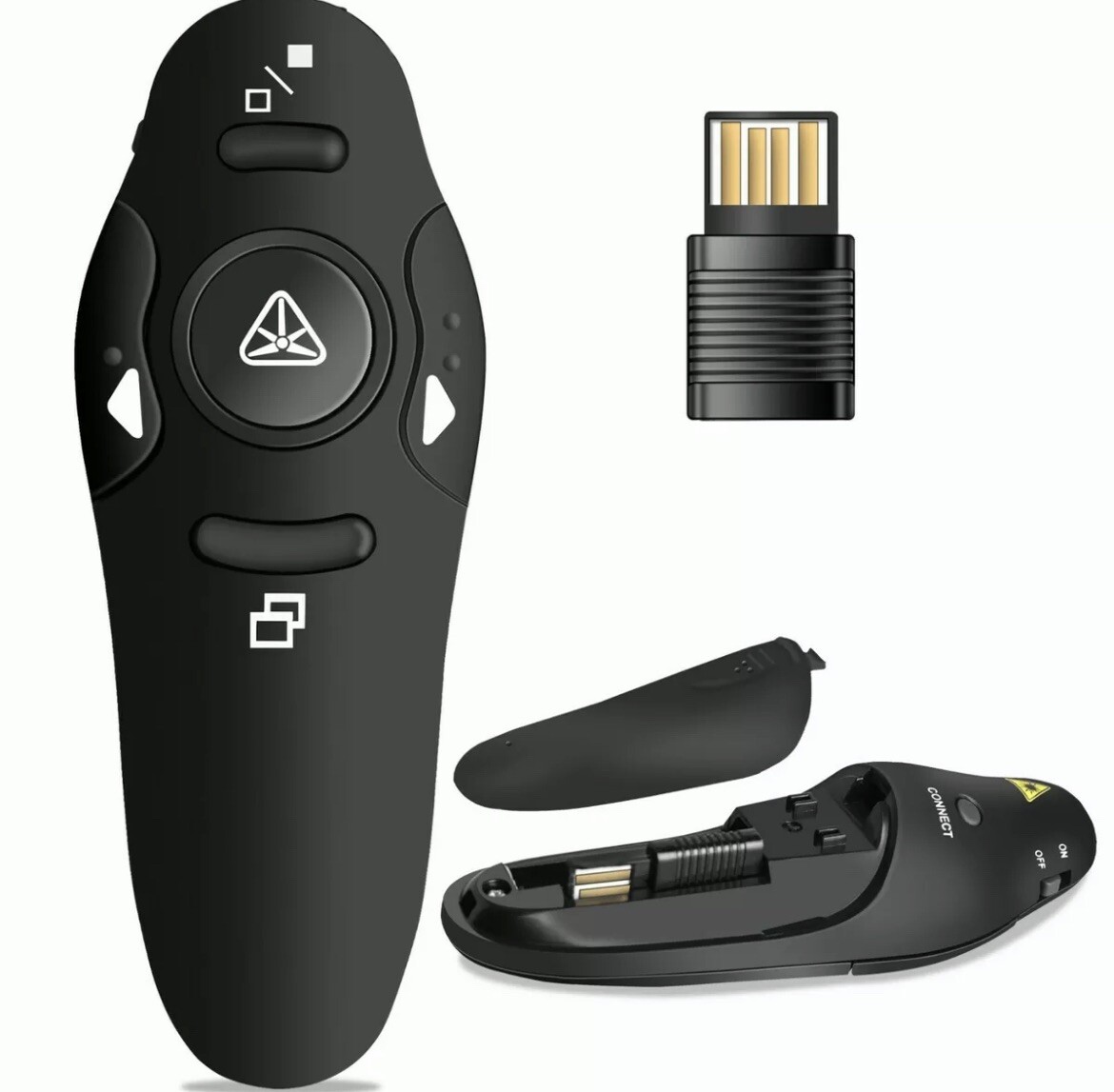 Power point Presentation Remote Control Wireless USB PPT Presenter Laser Pointer