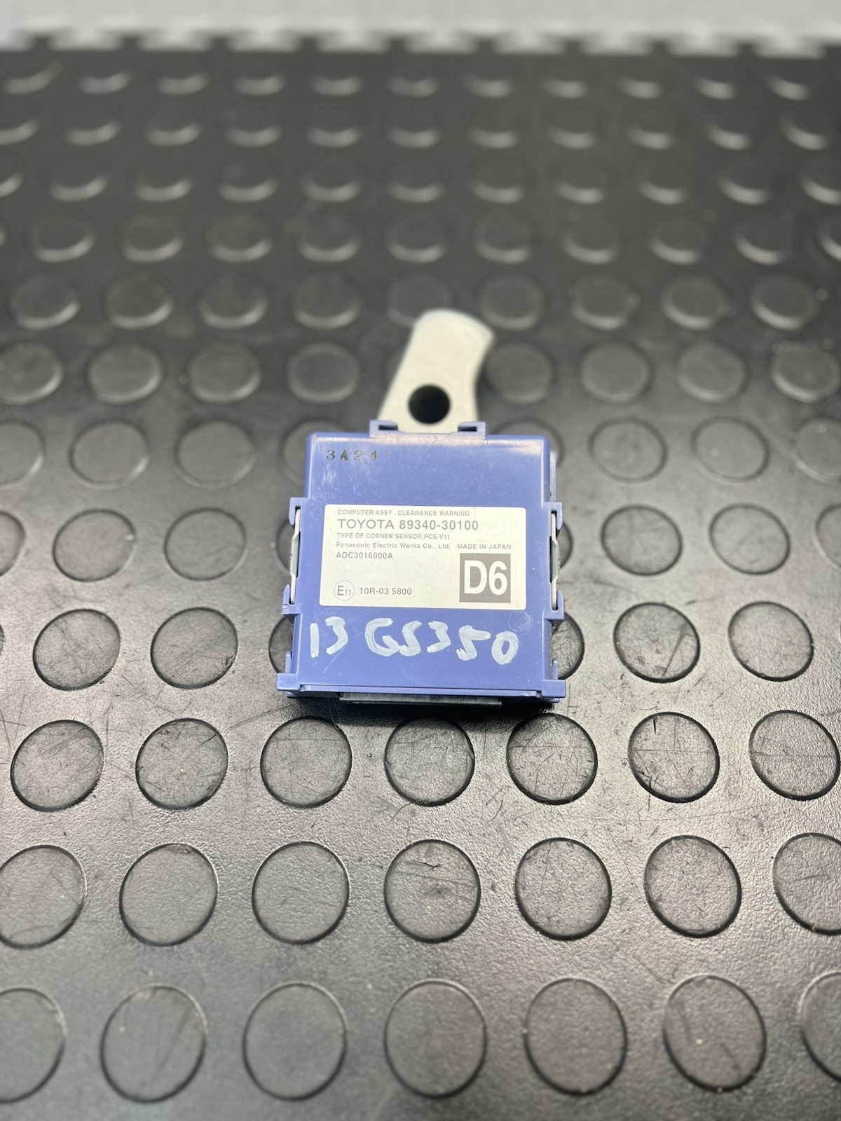 2013 2014 2015 LEXUS GS350 PARK ASSIST WARNING CONTROL MODULE OEM
