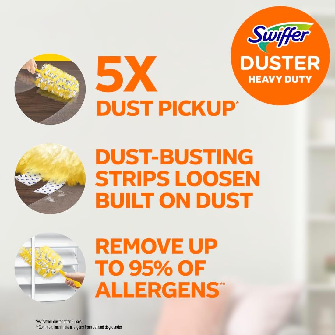 Swiffer 360 Duster Heavy Duty Refill, 18 Count