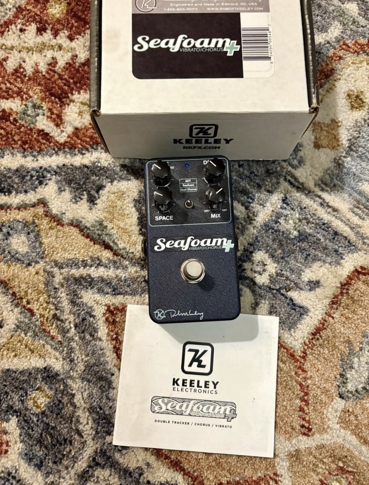 Keeley Seafoam Plus Guitar & Bass Chorus Pedal