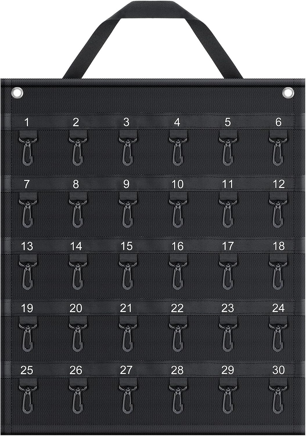Rollable Key Case 30 Keys Roll up Key Case Organizer for Professionals Flexible