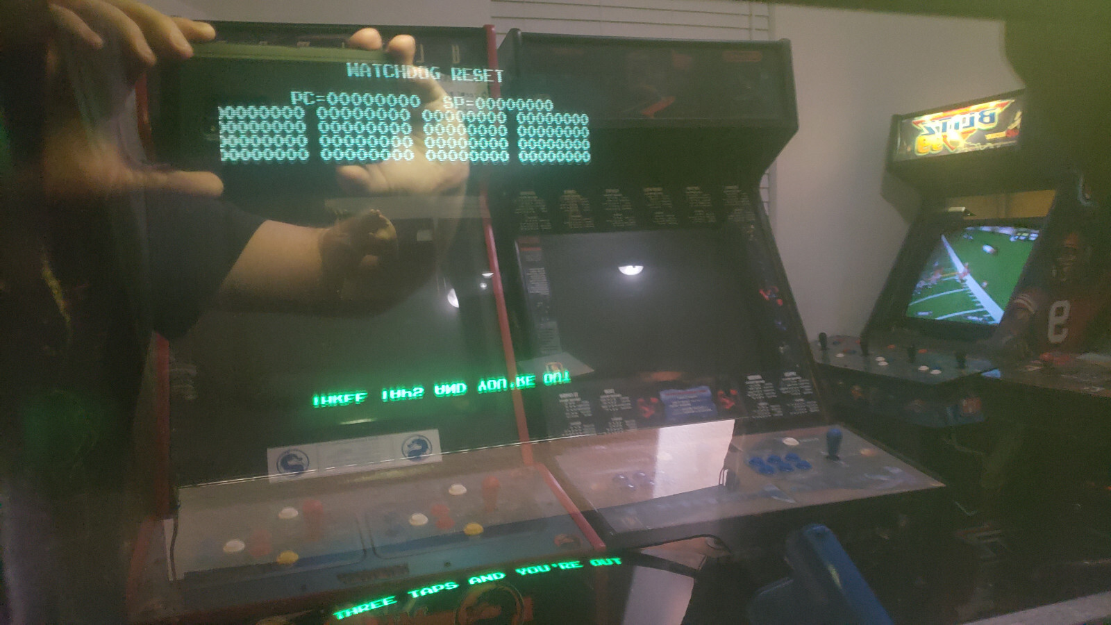 AREA 51 ARCADE MACHINE by ATARI 1995 With CRT MOSTLY WORKING *NEEDS TLC***READ**