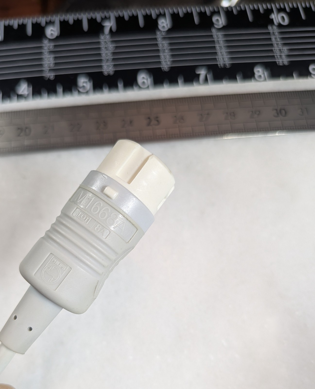 Philips M1968A 5-Lead ECG Cable with Grabber Connectors