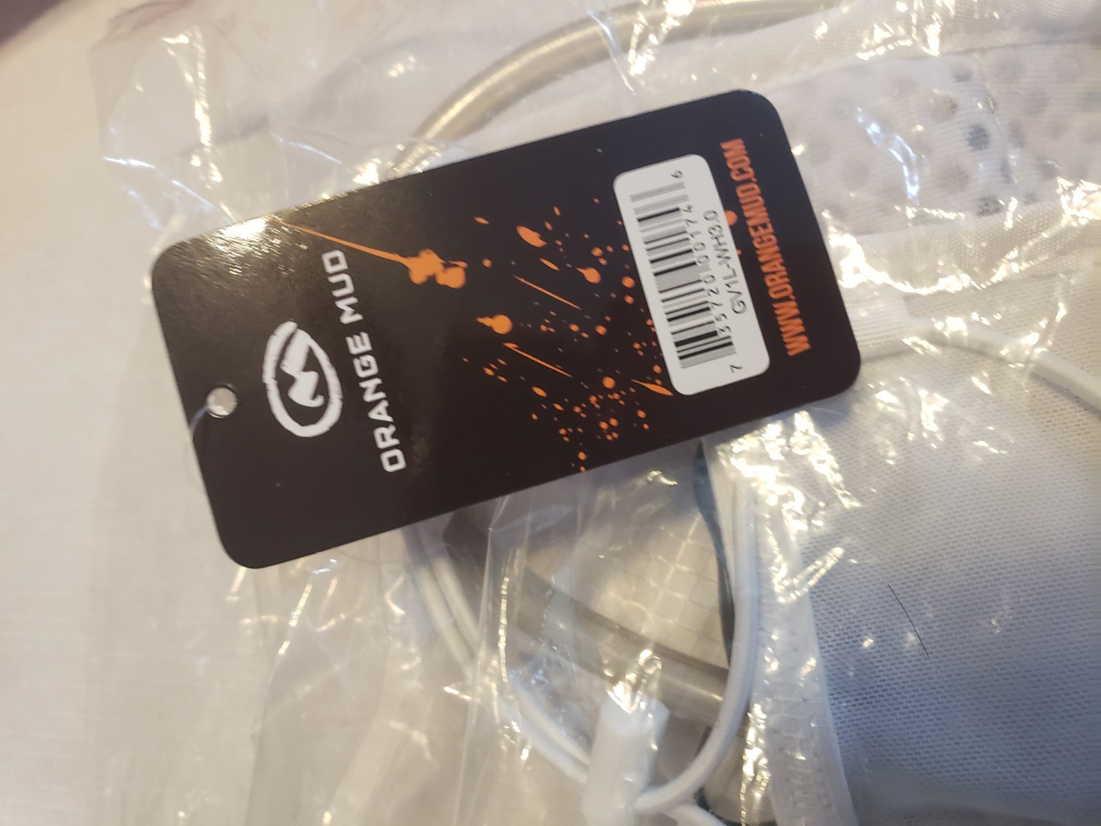 Orange Mud Gear Vest 1L Version 3 White NEW with Tags