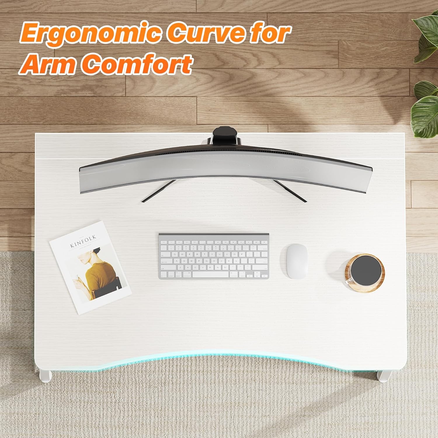 Folding Desk Small Spaces 31.5 Inch Foldable Computer Table Home Office Study