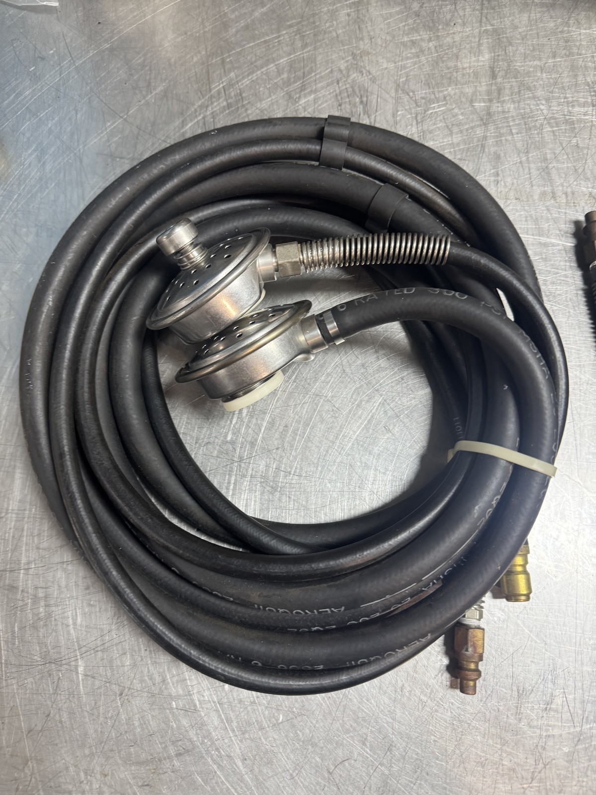 Scott Duo-Seal Diver’s Inhalator Overboard Discharge Mask PARTS ONLY