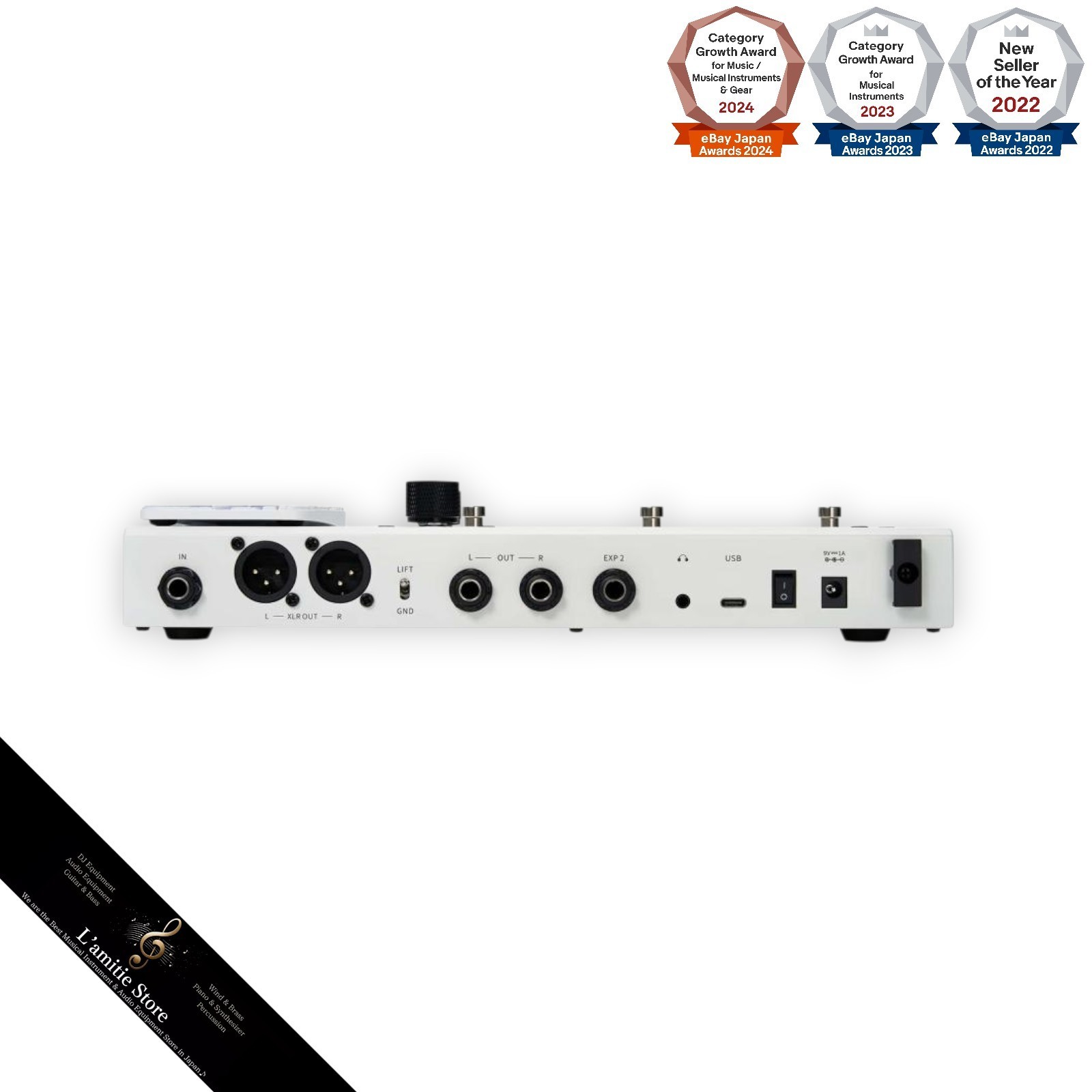 MOOER GE200 Plus Multi Effector GE 200 Amplifier Japan Rare New
