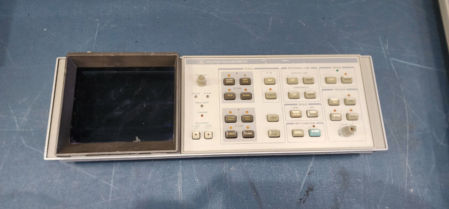 HP/Agilent 85662A Spectrum Analyzer Display Section Front Panel Unit #3