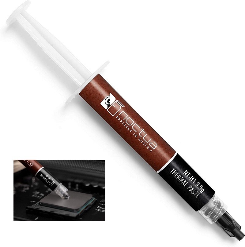 Noctua NT-H1 Pro-Grade Thermal Compound Paste for CPU or GPU, Computer 3.5 g.