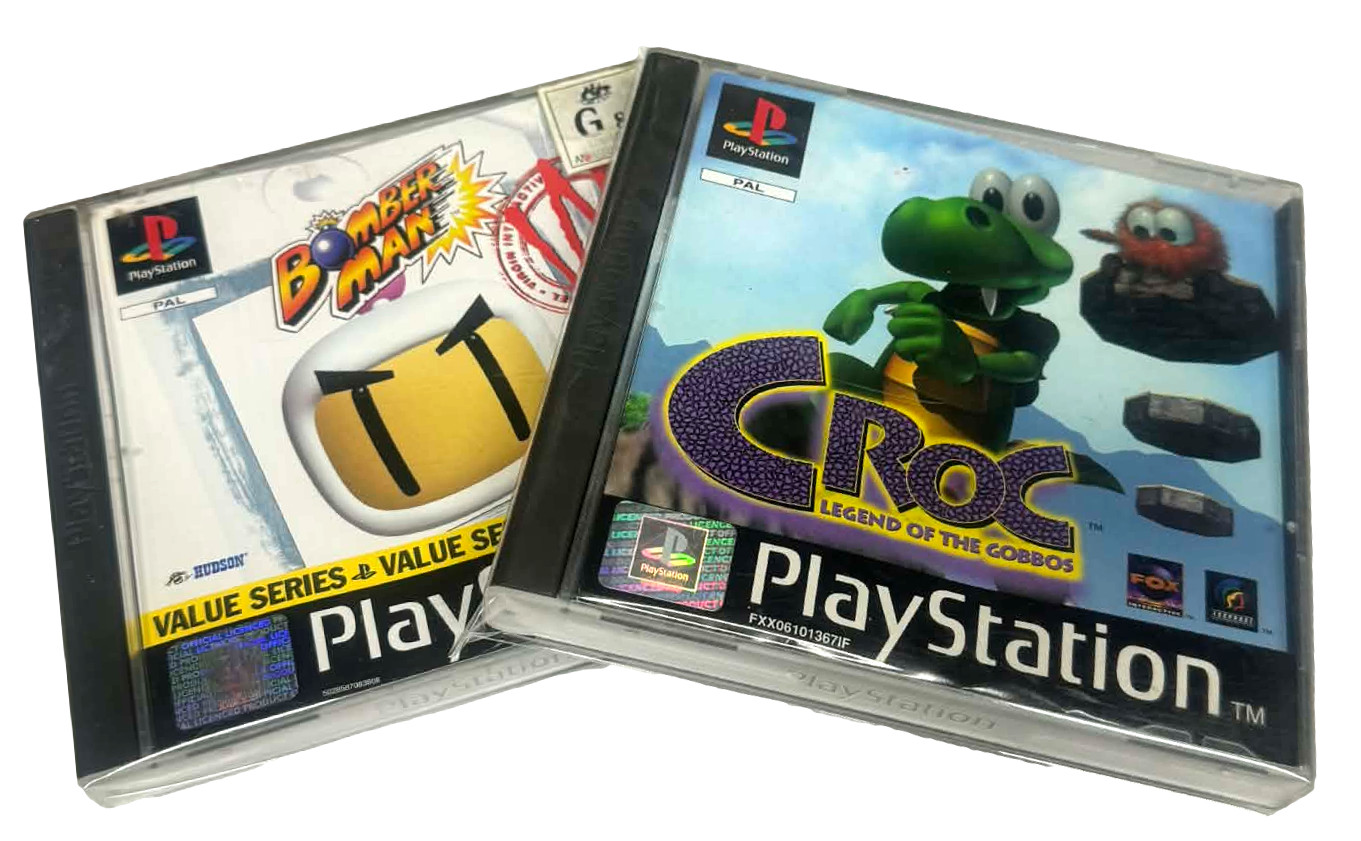 Thick Resealable Protective Plastic Bags Sleeves for PS1 Fat Case