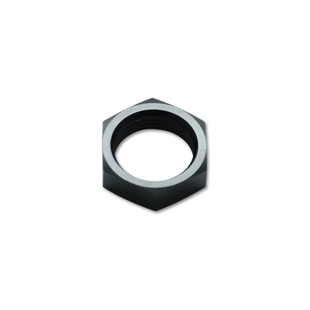 Vibrant Performance AN Fitting 10692; Bulkhead Nut Black Anodized -06AN