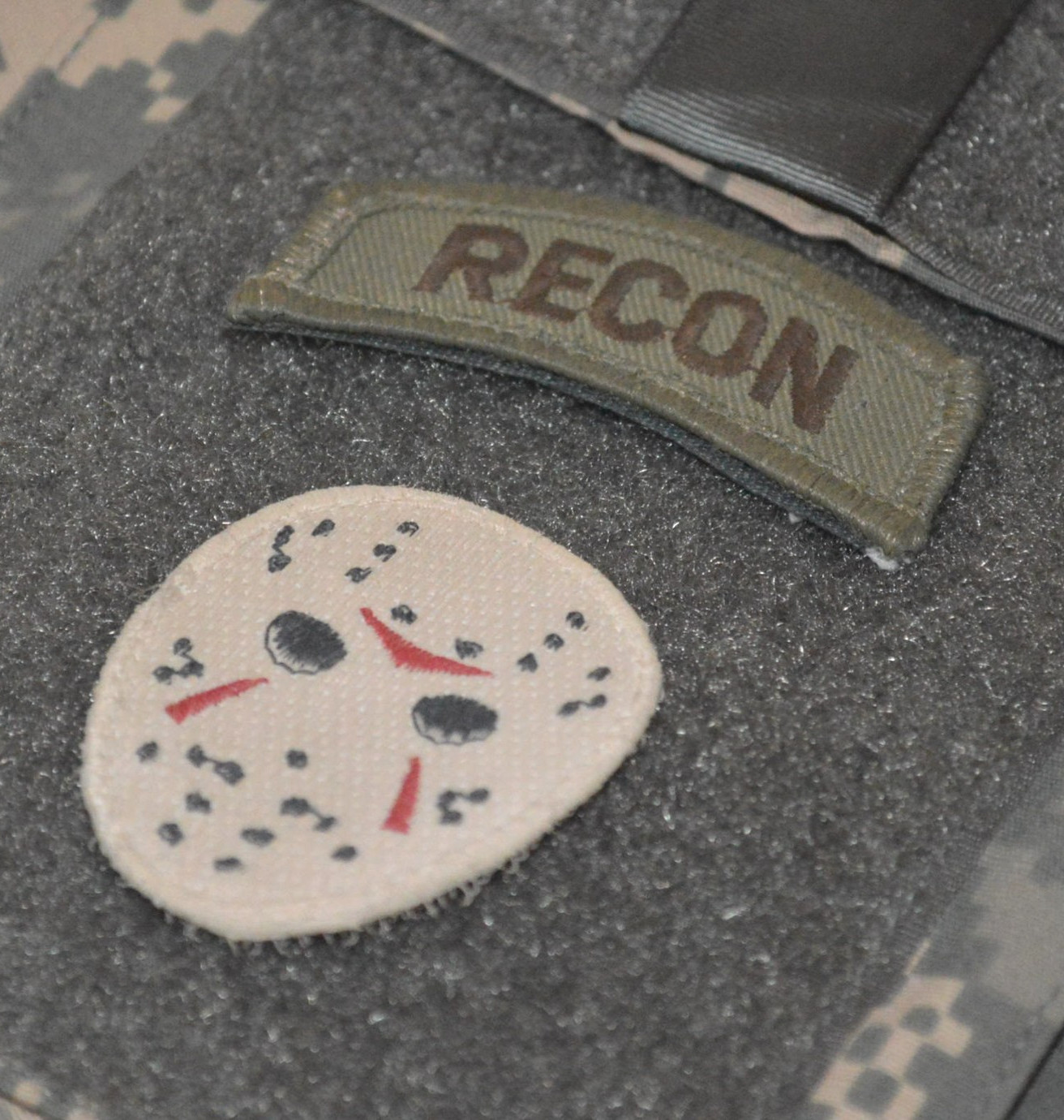 JSOC JSOC JTF USMC FORCE RECON GHOST SNIPER vêlkrö 2" 2-PC: RECON + JASON'S Mask