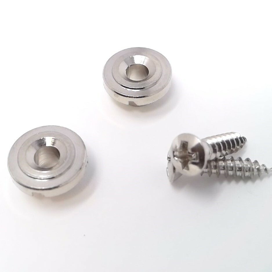True Custom Shop®Nickel Round Vintage 50's String Retainer for Fender Strat Tele